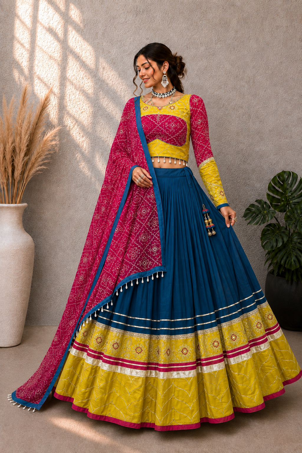 Garba Special Pure Cotton Cholis