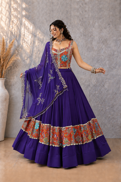 Navratri Special Cotton Lehenga Choli