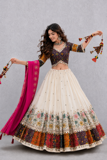 Navratri Cotton Patola