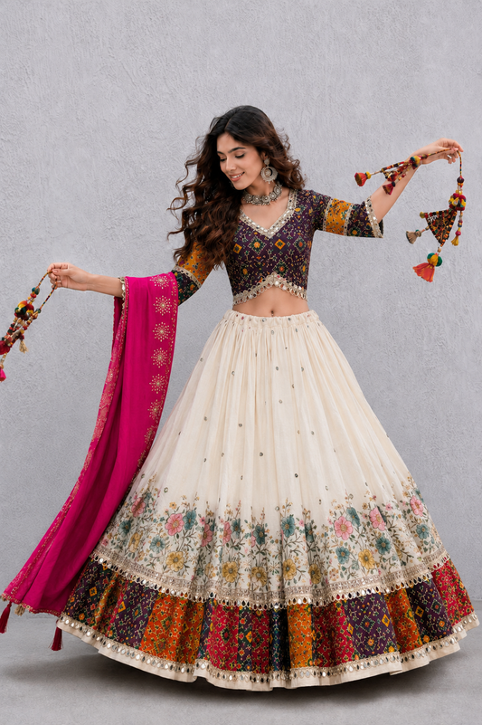 Navratri Cotton Patola