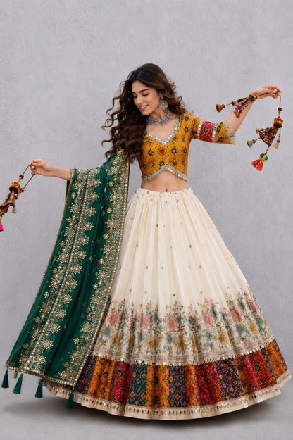 Navratri Cotton Patola