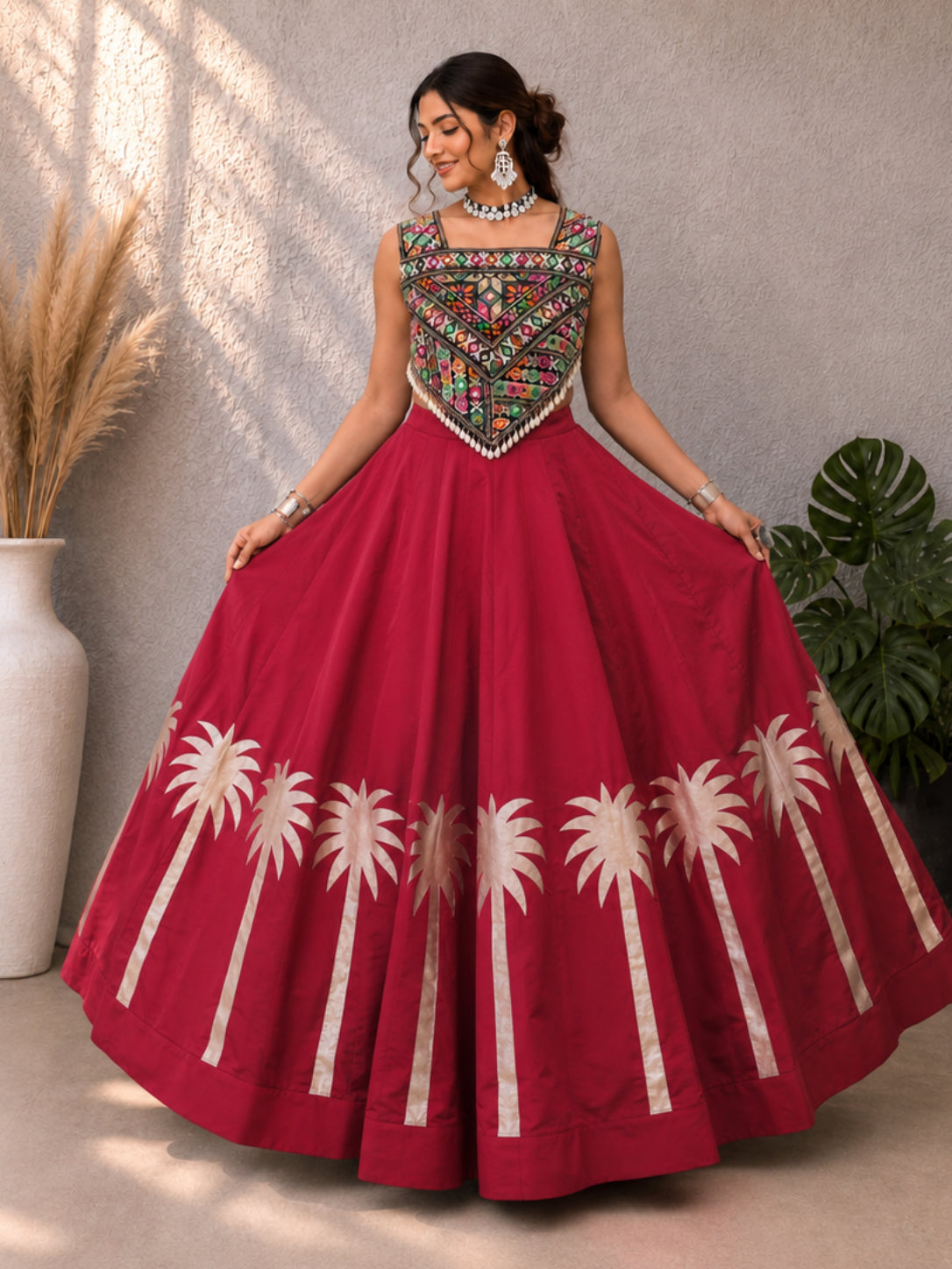 Trendy Roman Navratri Nights