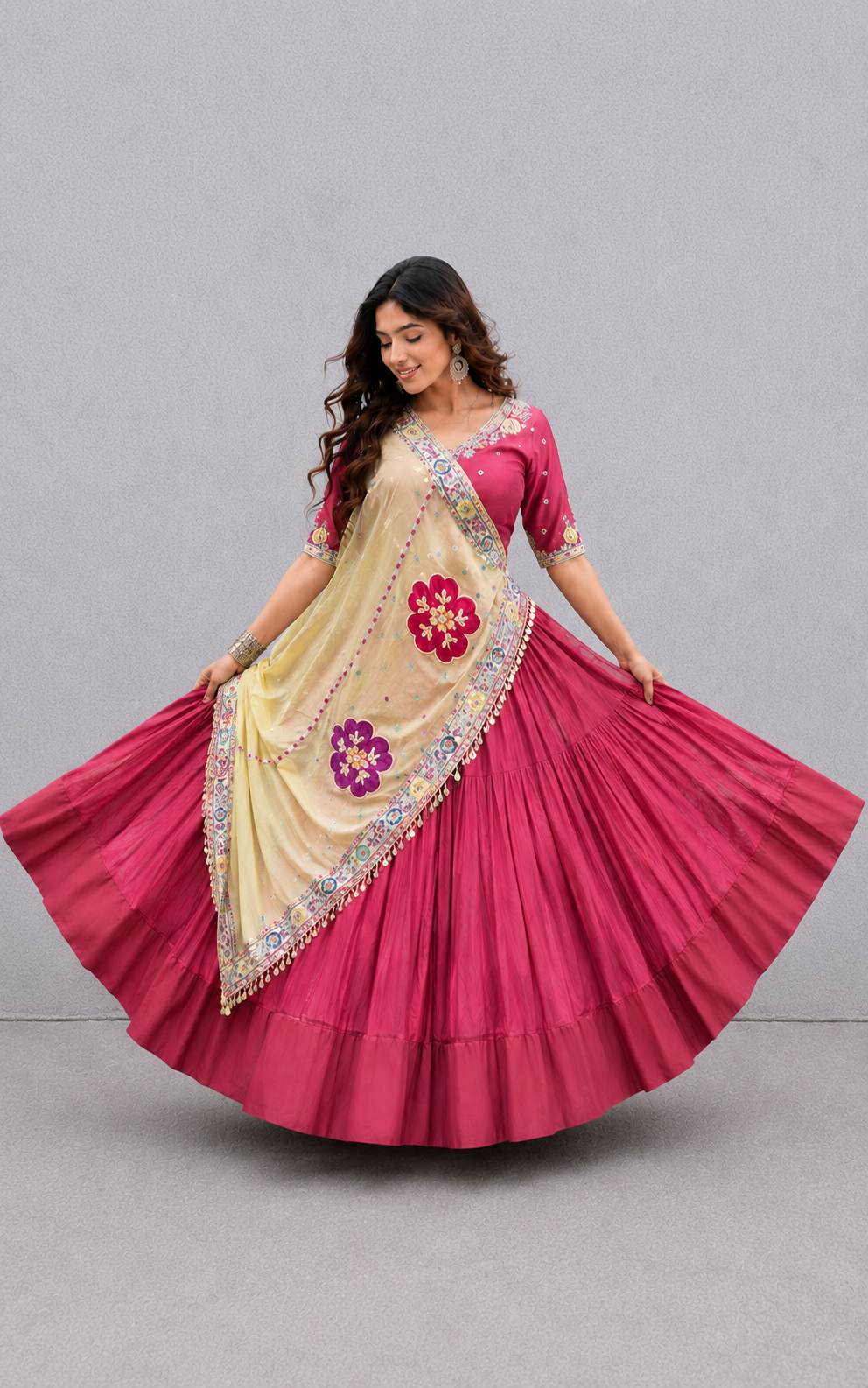 Luxury Festive Lehenga | Designer Patch Work Lehenga Choli