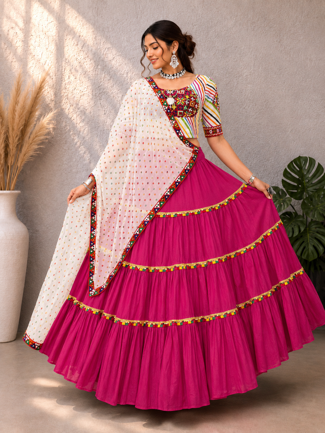 Three Star Navratri Lehenga Choli
