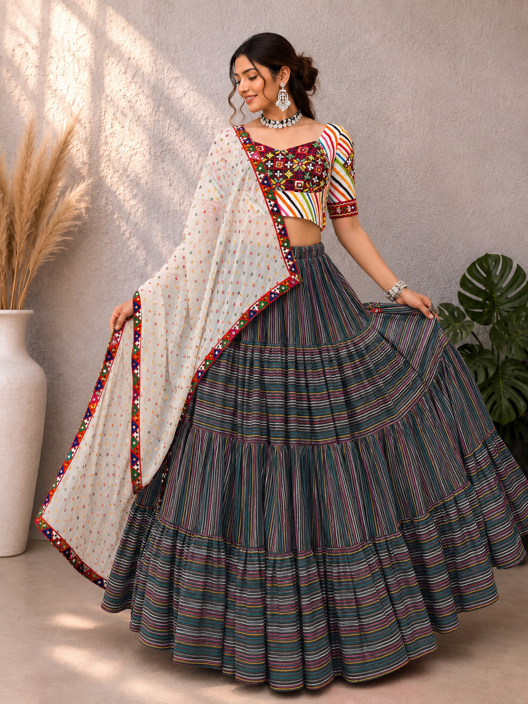 Navratri Couple Outfit