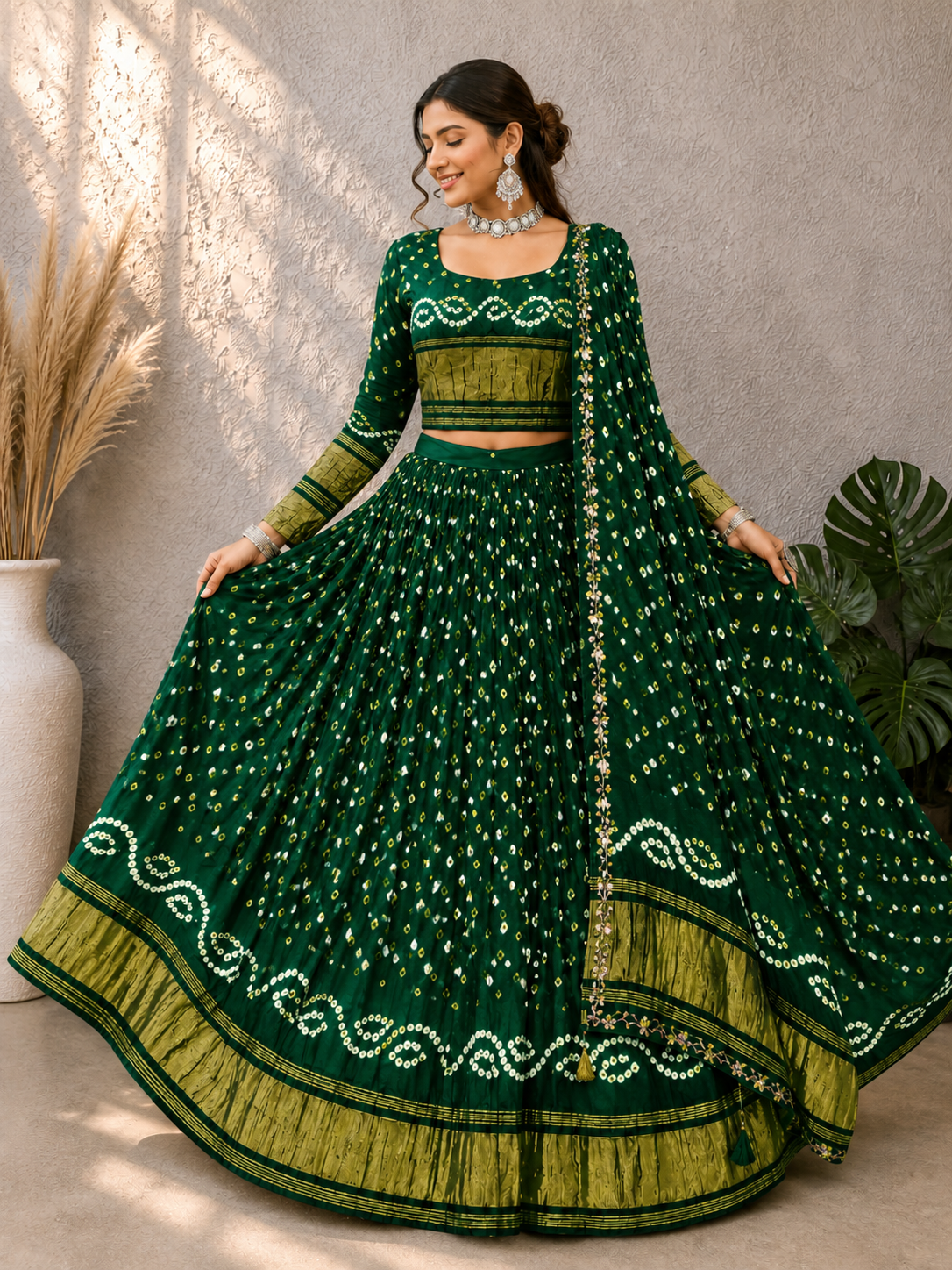 Pure Modal Silk Lehenga Choli