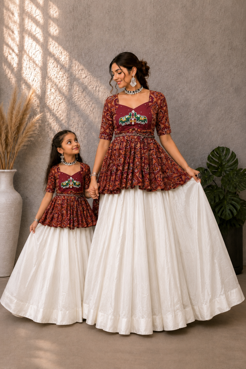 Cotton HandWork Patola Outfit