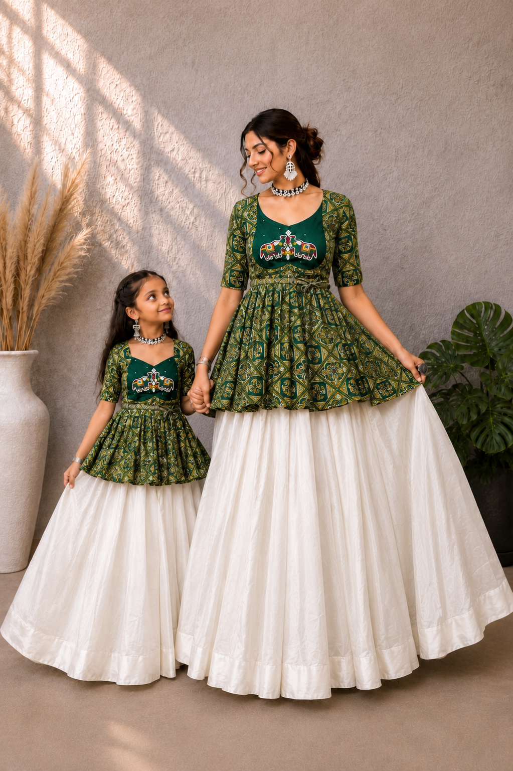 Cotton HandWork Patola Outfit