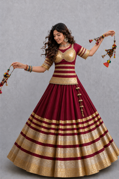 Navratri 2K26 – Royal Crimson Edition