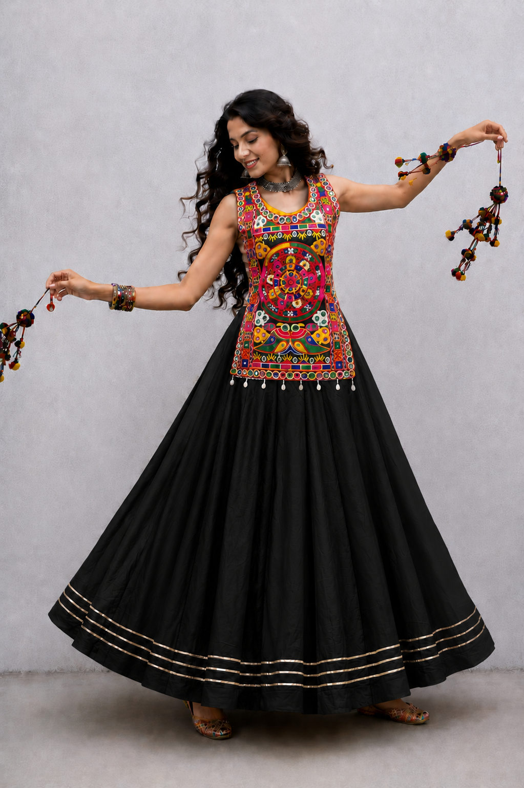 Navratri Special Gamthi Outfit