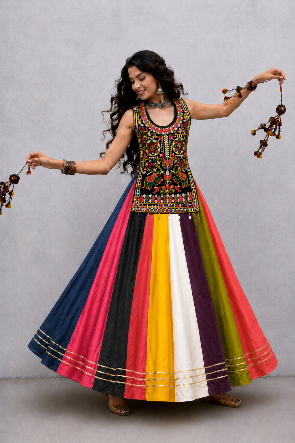 Navratri Special Gamthi Outfit