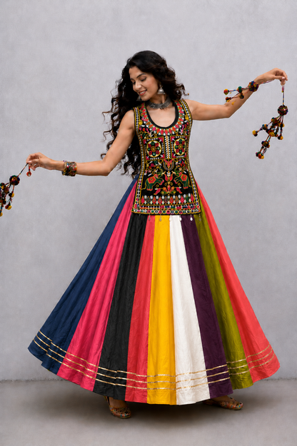 Navratri Special Gamthi Outfit