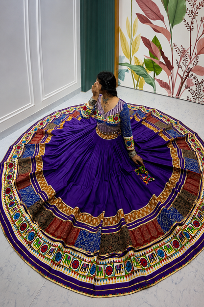 Navratri 2K26 – “RangRaaj Kutchi Royale -Purple"