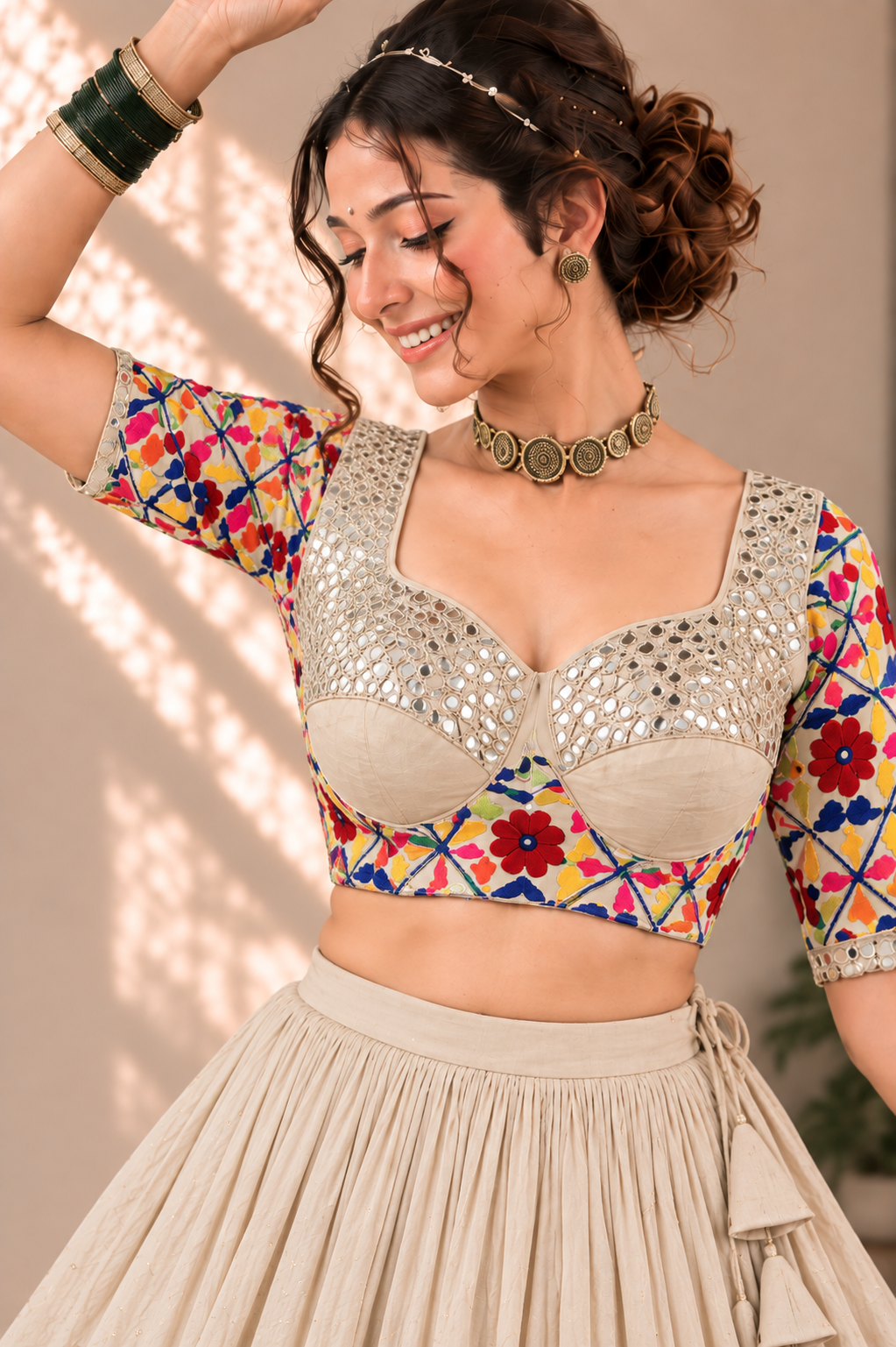 Miraaya Ivory Lehenga
