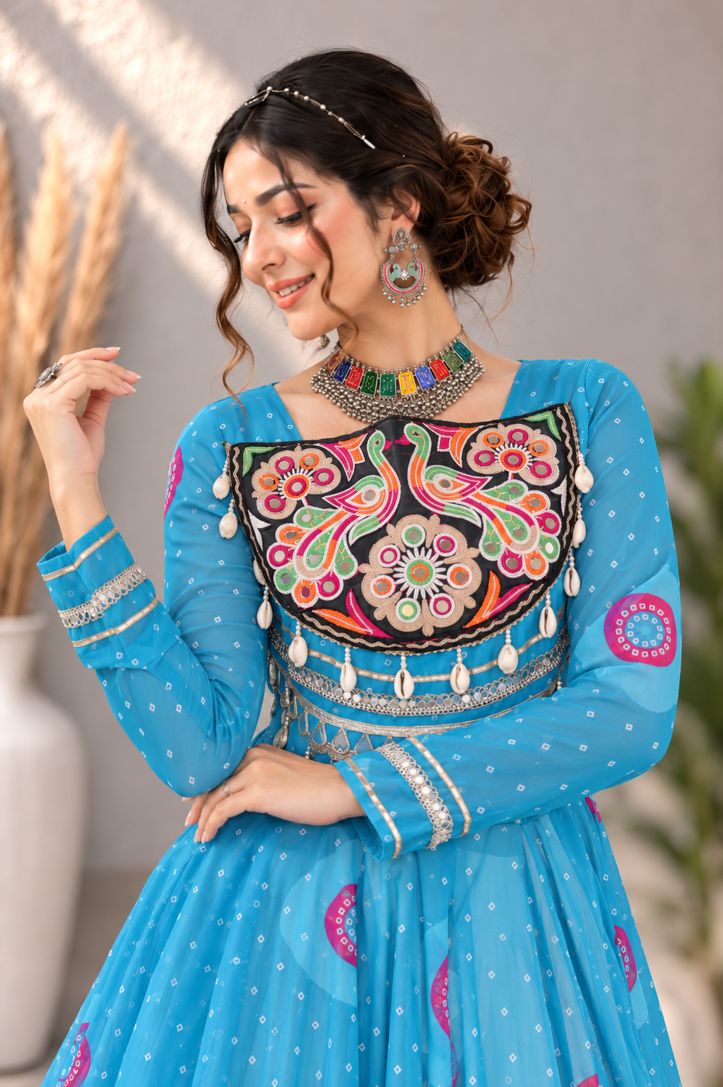Royal Riwaayat – Designer Top With Lehenga
