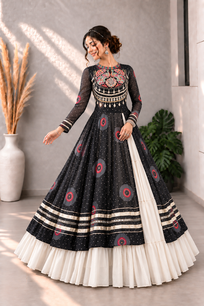 Royal Riwaayat – Designer Top With Lehenga