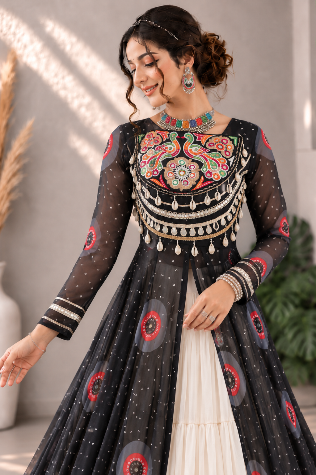 Royal Riwaayat – Designer Top With Lehenga
