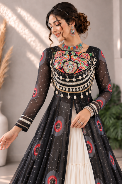 Royal Riwaayat – Designer Top With Lehenga