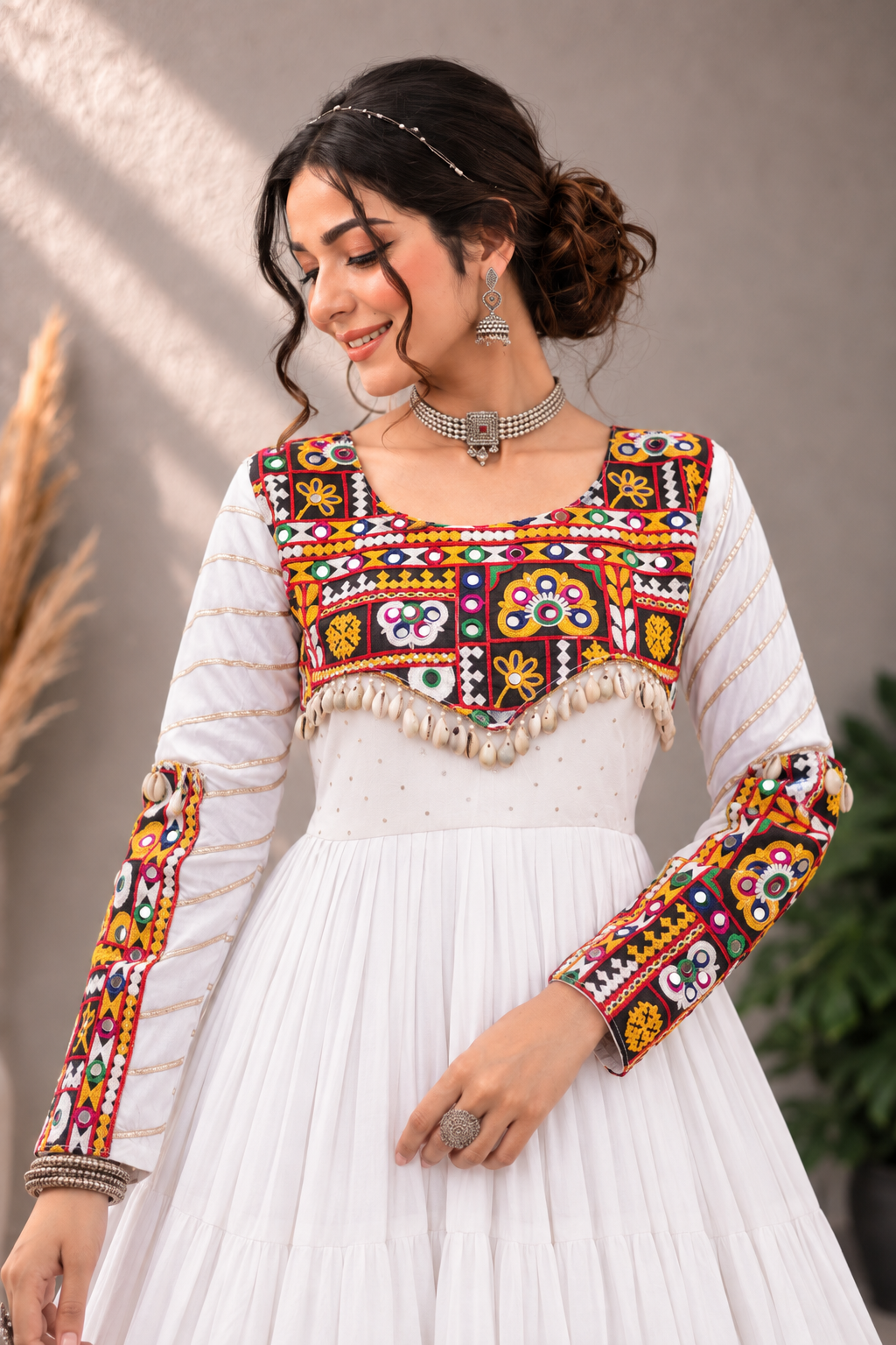 Rangrez Mirrorwork Gown