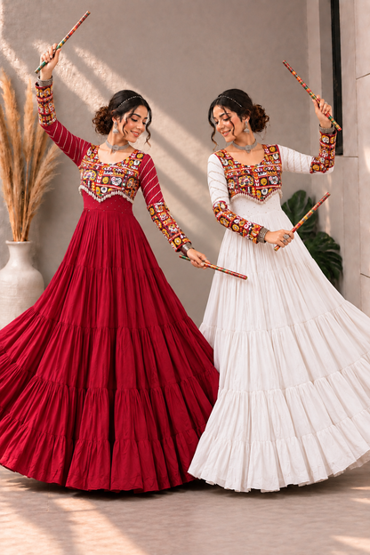 Rangrez Mirrorwork Gown