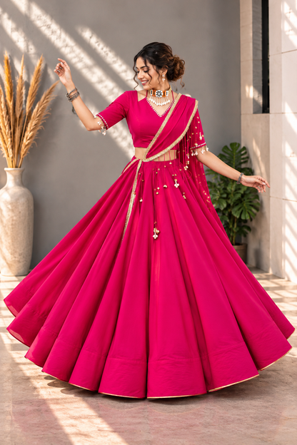 Pink Royalty Lehenga Choli