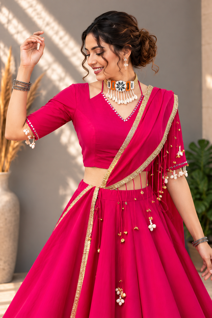 Pink Royalty Lehenga Choli