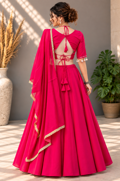 Pink Royalty Lehenga Choli