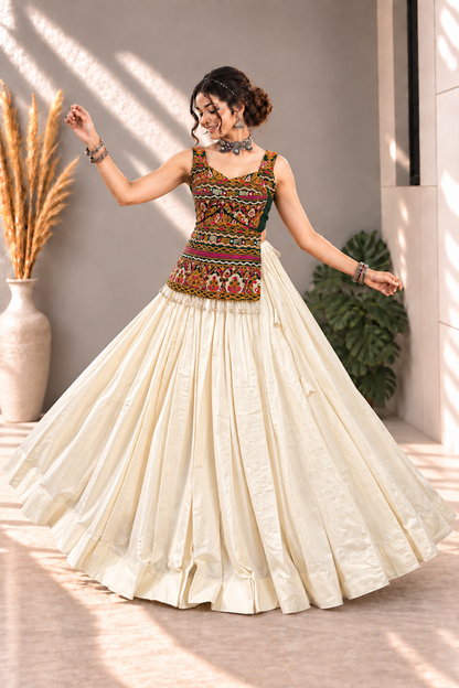 Royal Kutch Mirror Lehenga