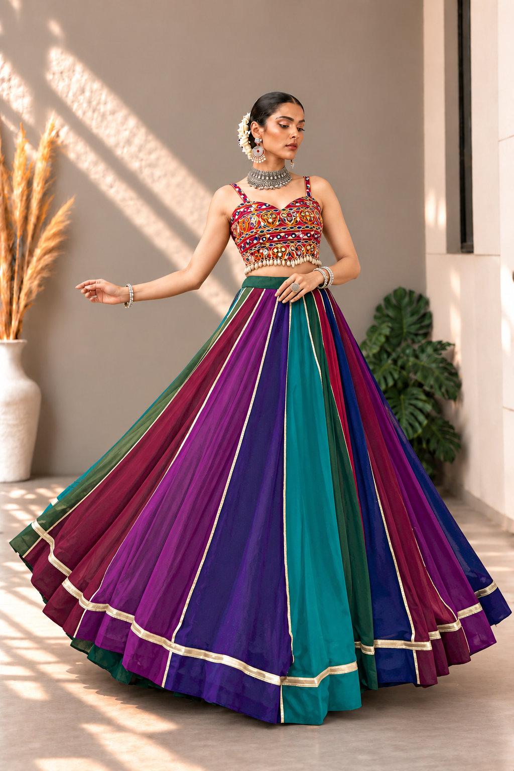 Dazzling Navrang Lehenga