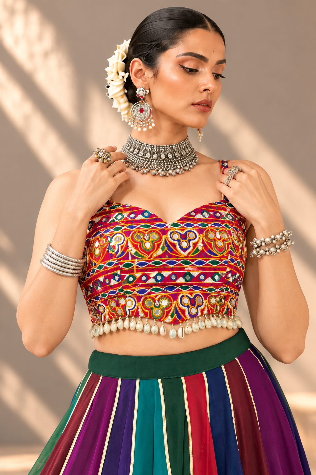 Dazzling Navrang Lehenga