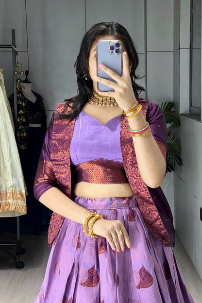 A Rich Silk Three Piece Set