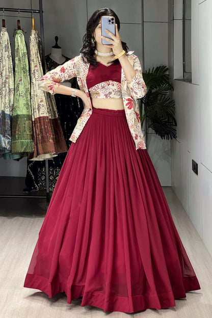Classical Three Piece Chaniya Choli