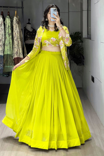 Classical Three Piece Lehenga Choli