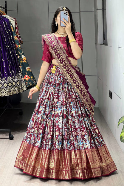 Kalamkari Lehenga Choli
