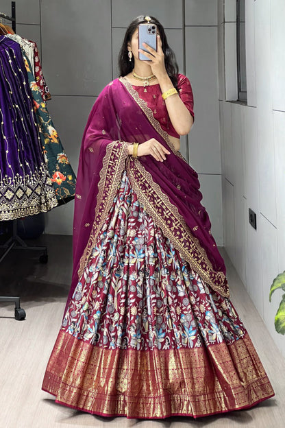 Kalamkari Lehenga Choli