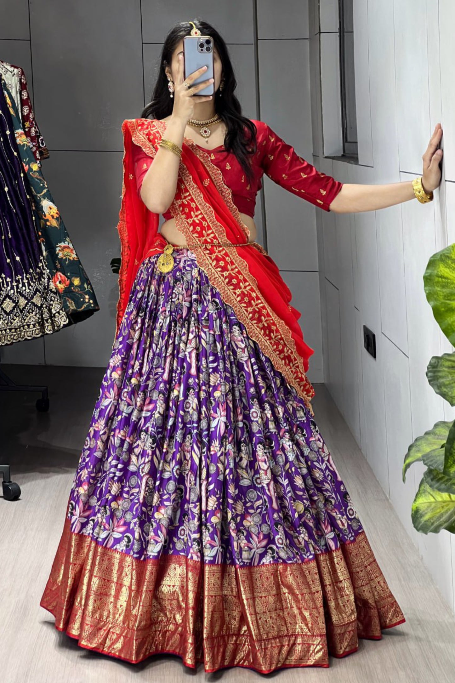 Kalamkari Lehenga Choli