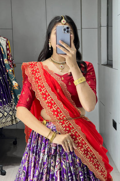 Kalamkari Lehenga Choli