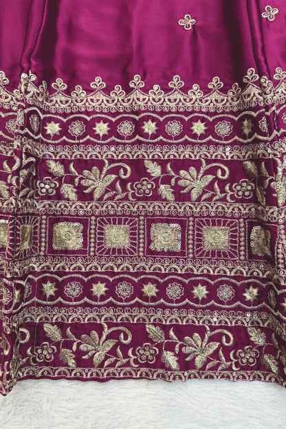 Japan Satin Silk Chaniya Choli