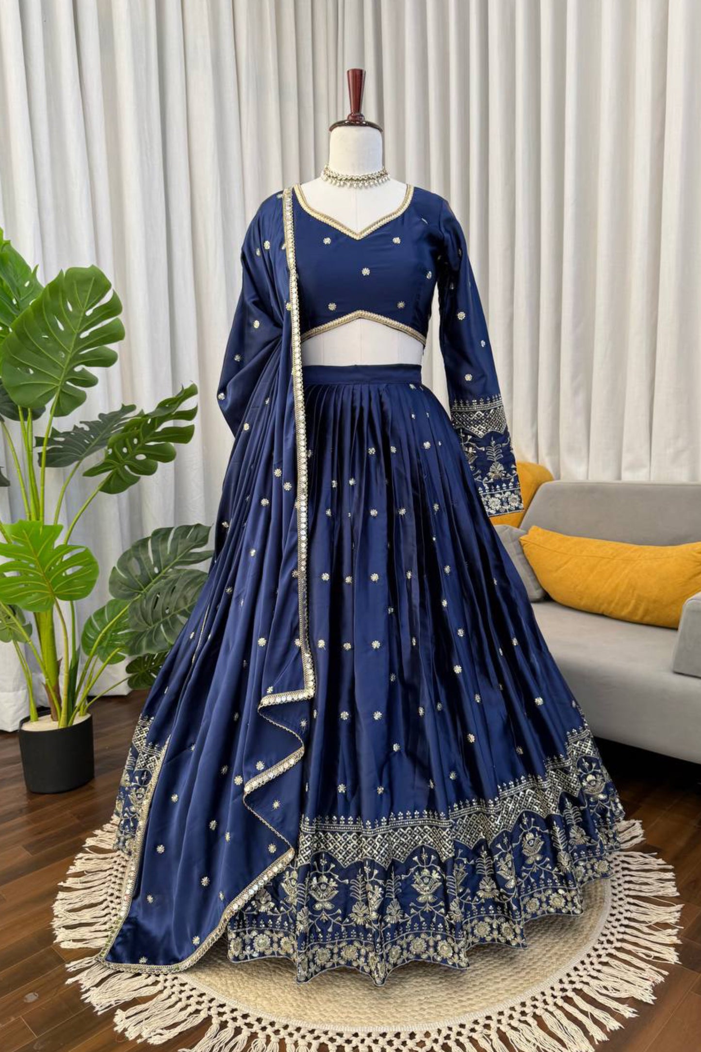 Japan Satin Silk Lehenga Choli