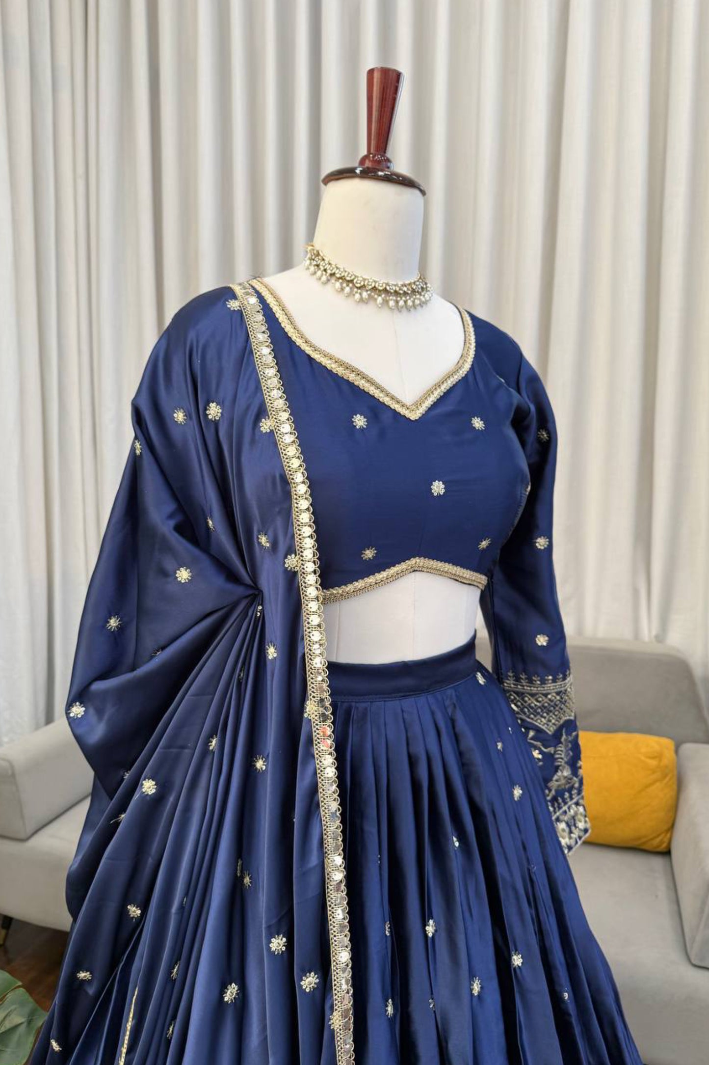 Japan Satin Silk Lehenga Choli