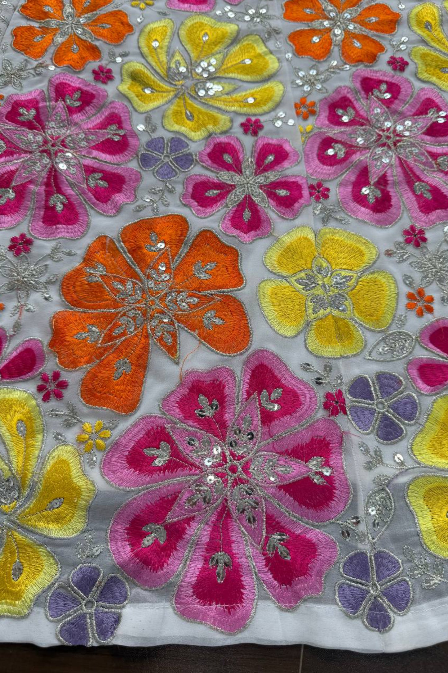 Embroidered Floral Lehenga Choli