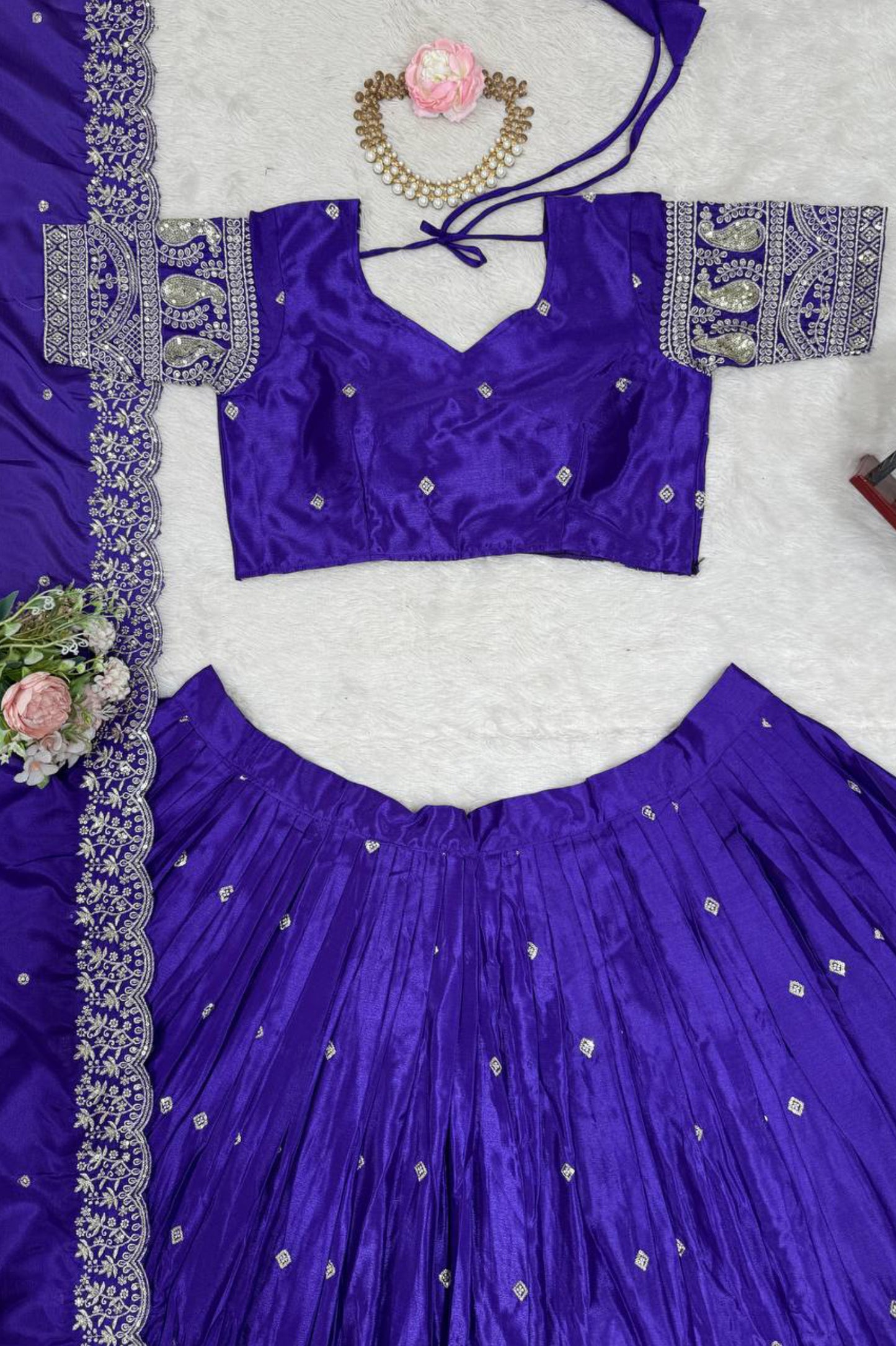 Chinon Silk Choli