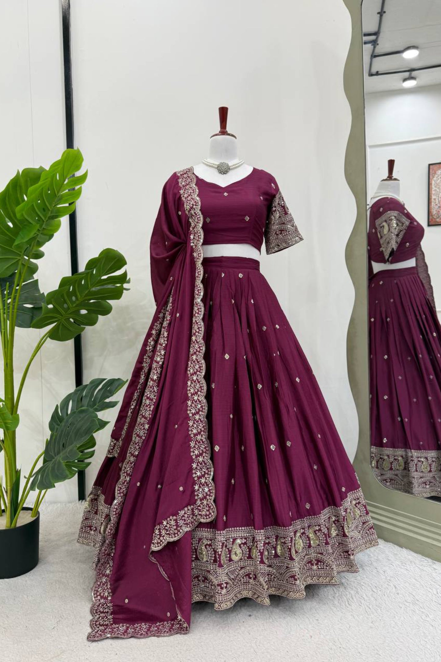 Chinon Silk Choli