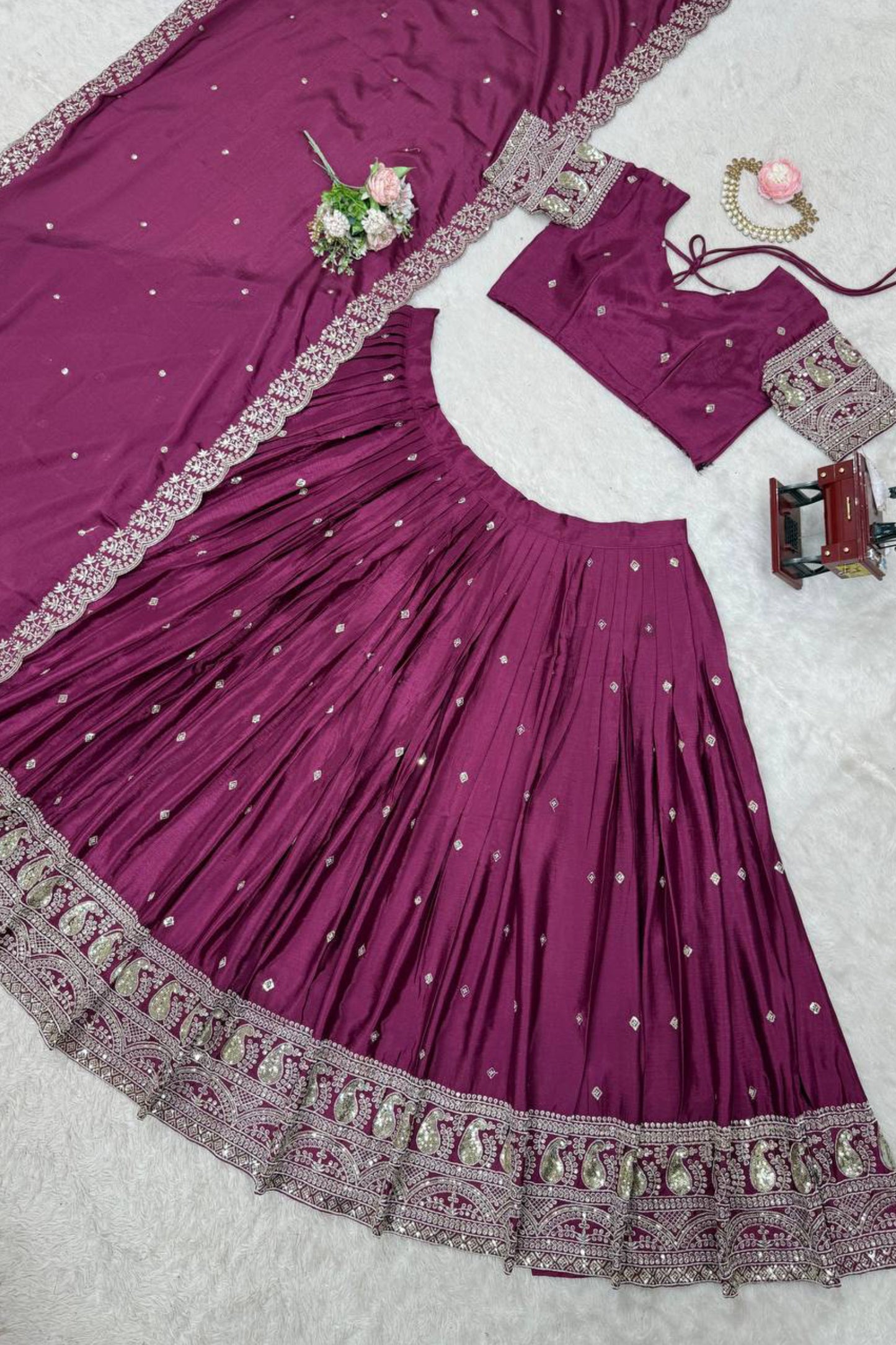 Chinon Silk Choli