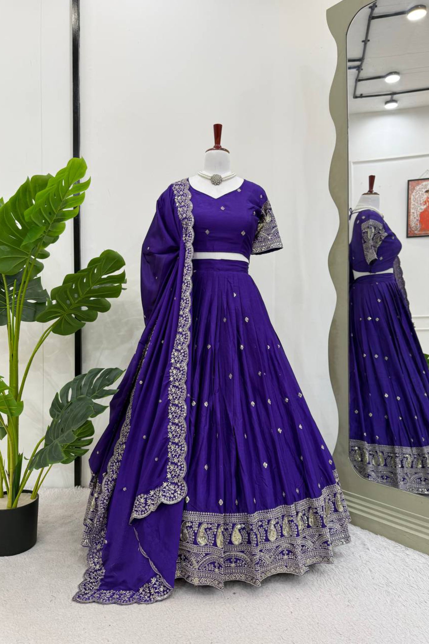 Chinon Silk Choli