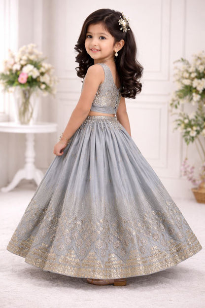 Faux Georgette Kids Choli