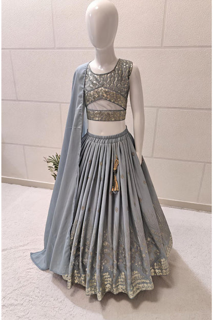 Faux Georgette Kids Choli