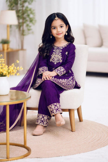 Elegant Top Plazzo & Dupatta Set