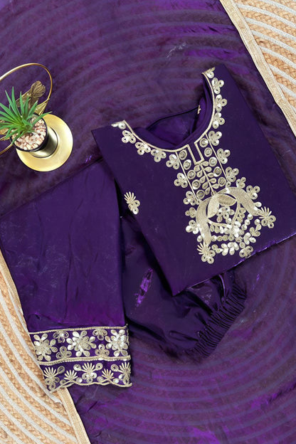 Elegant Top Plazzo & Dupatta Set