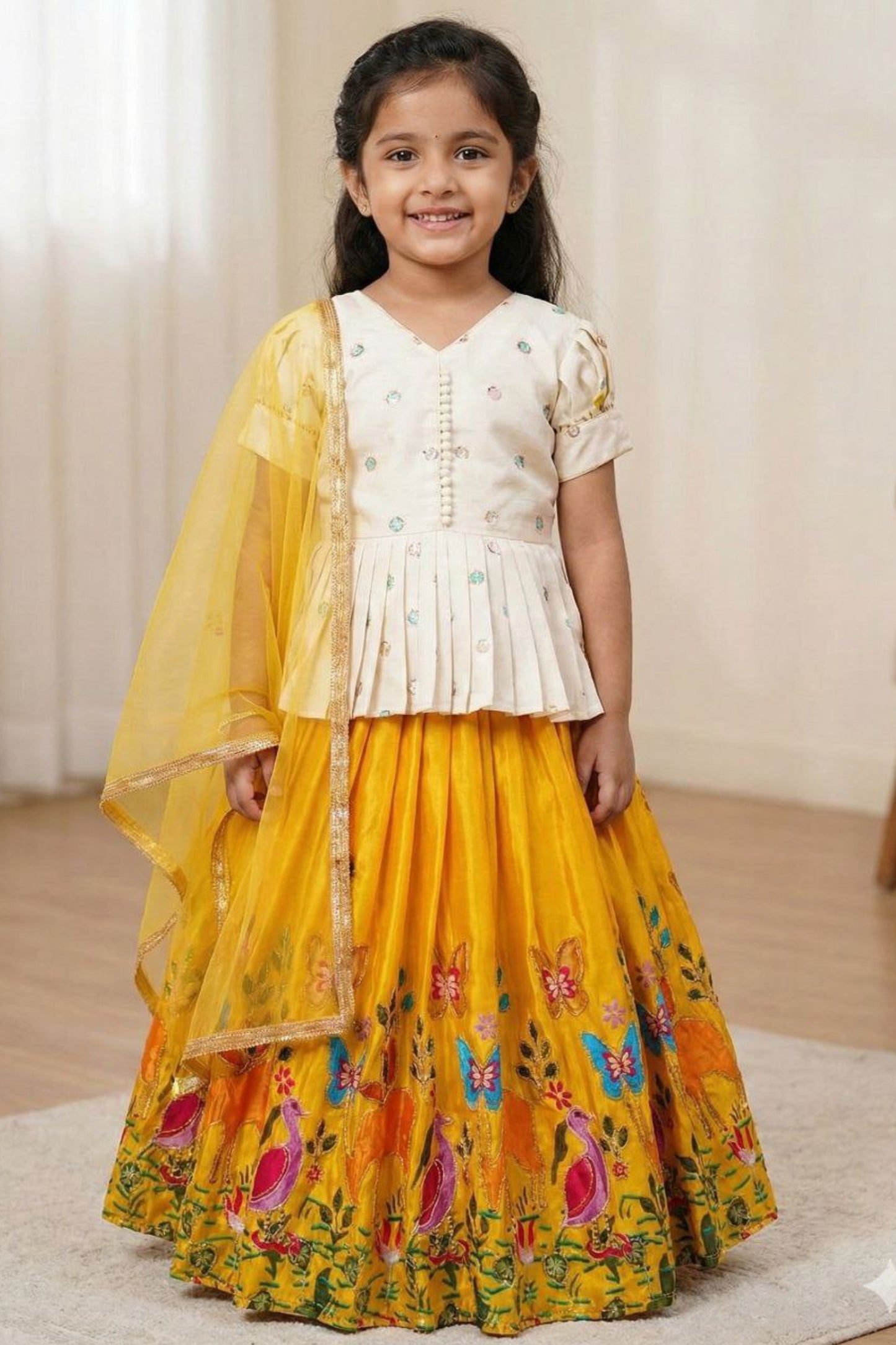 Haldi Special Kediya Style Choli